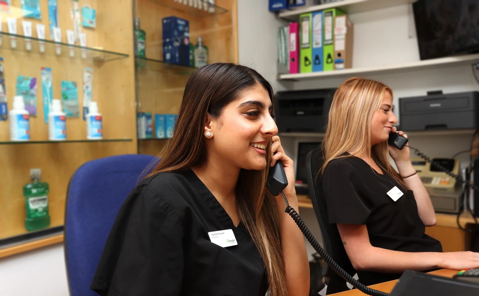 Maypole Dental Surgery reception